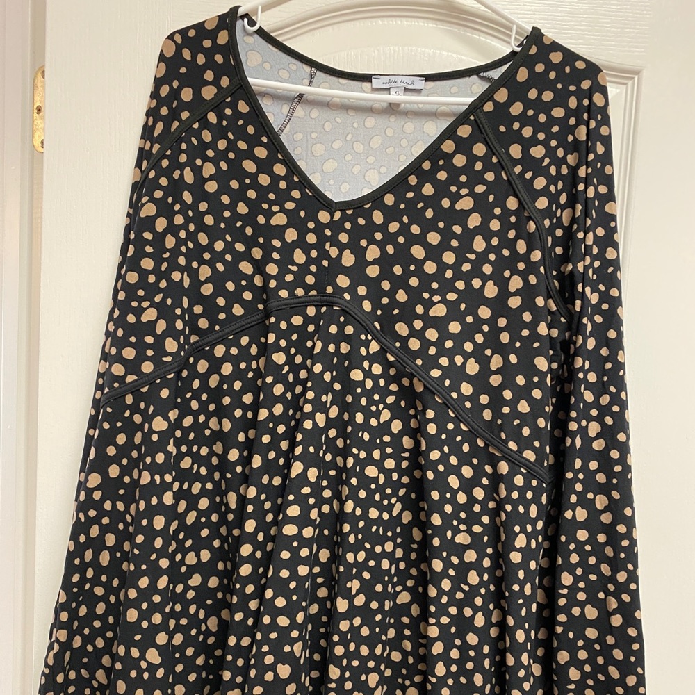 White Birch Babydoll Top XL